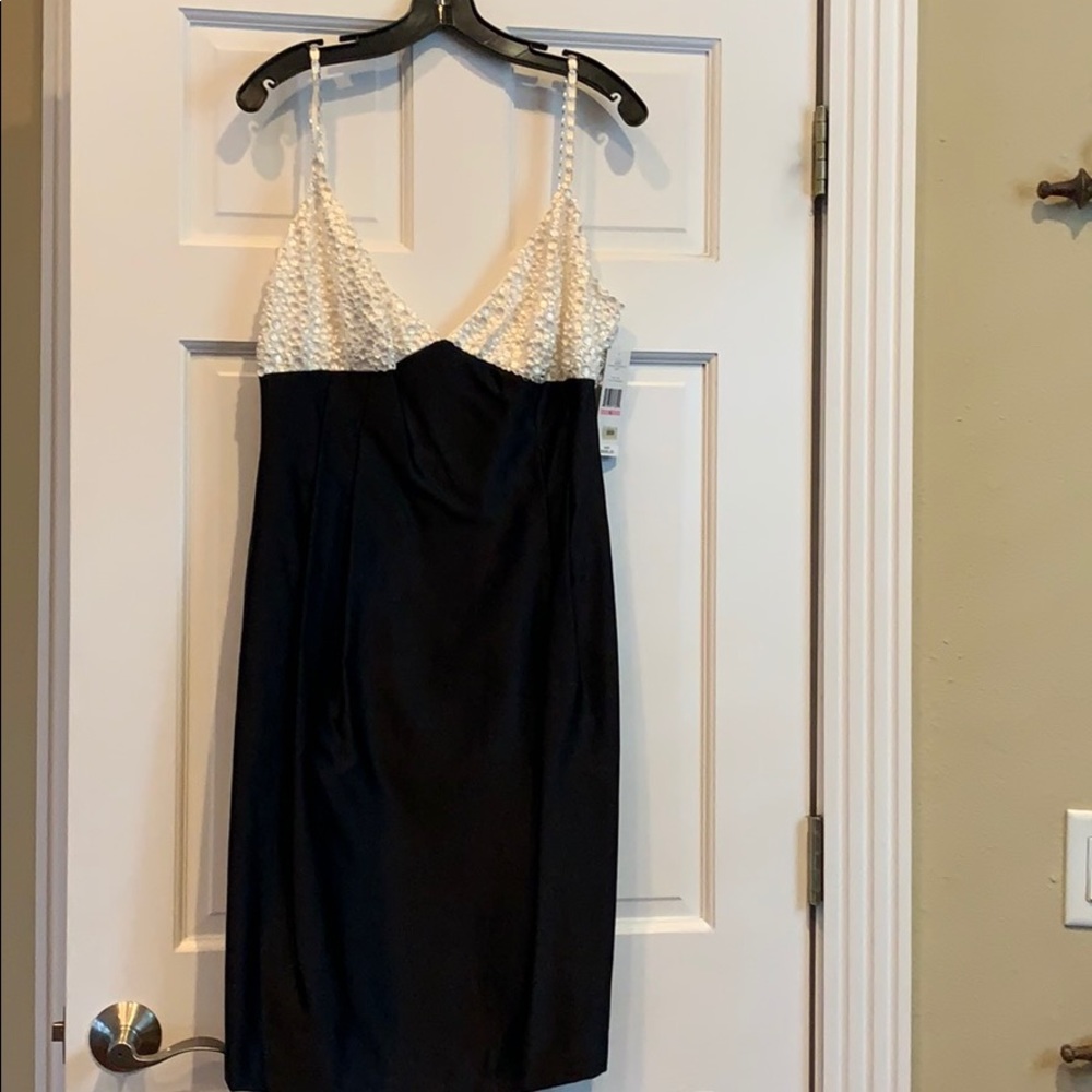 Carmen Marc Valvo semi vintage evening dress
